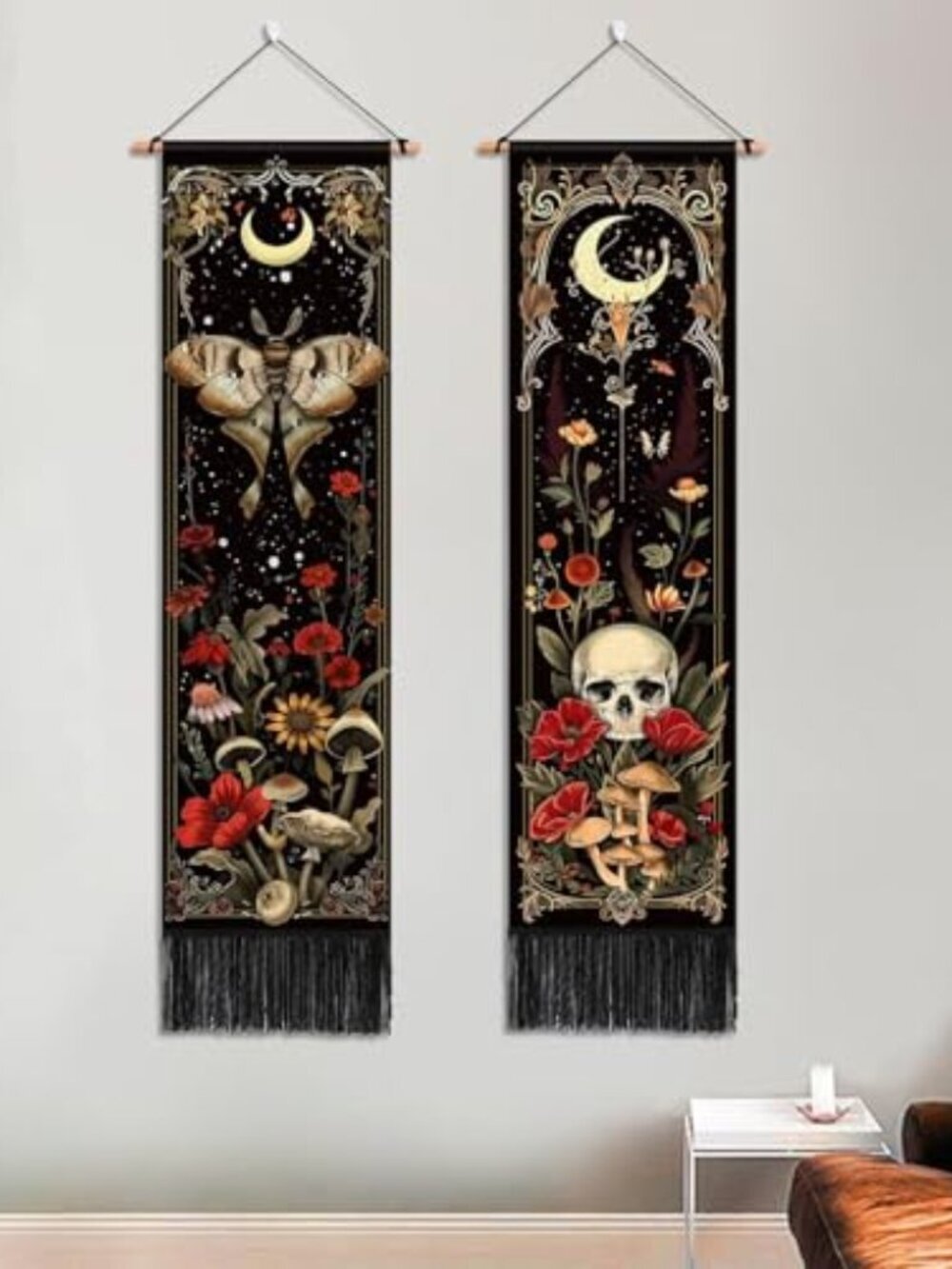 BRAND NEW Pack of 2 Witchy Gothic Wall Bedroom Decor